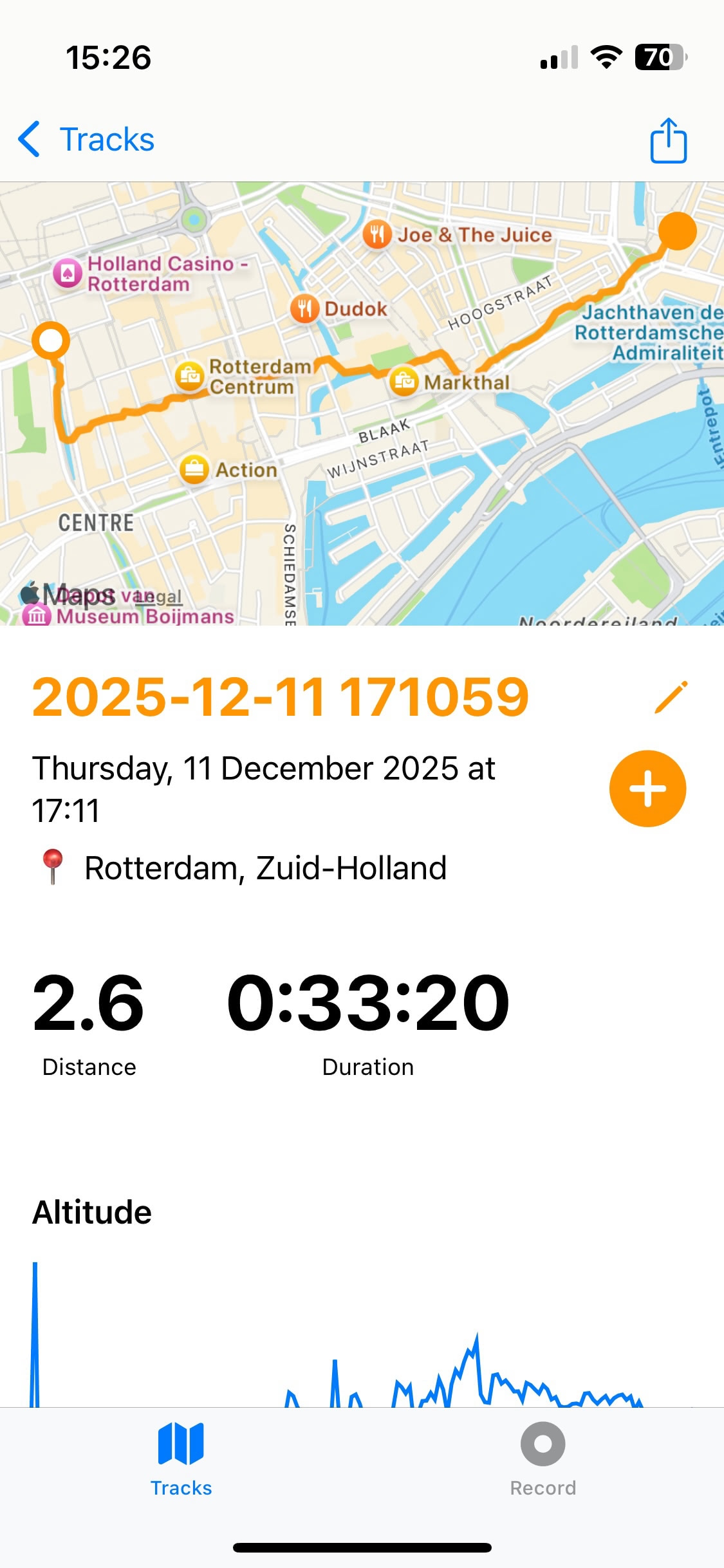 Summaries of your adventures